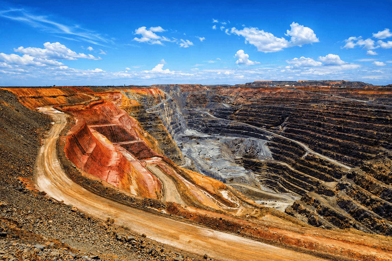 Open cut mining site — DustPro dust management