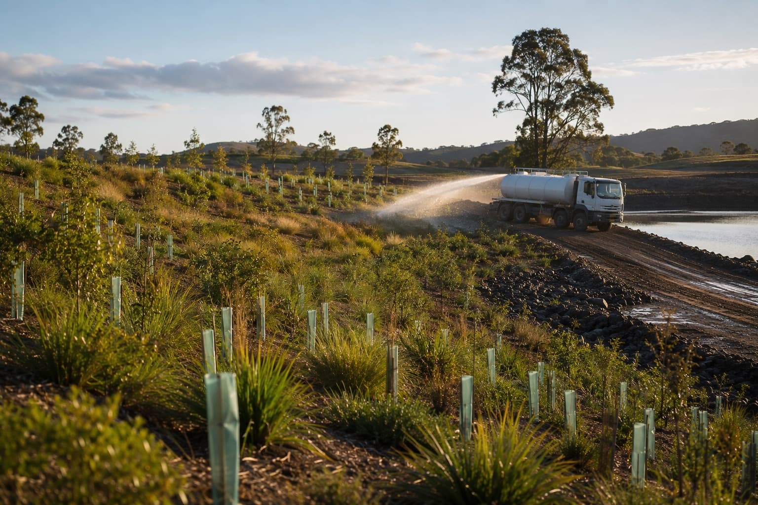 Site regeneration and land rehabilitation